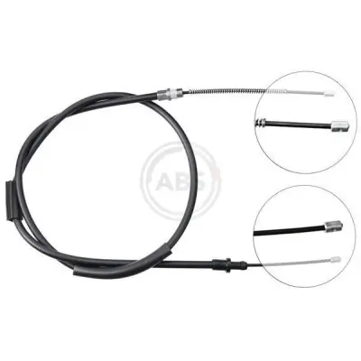 Profesional Cable de accionamiento, freno de estacionamiento A.B.S. K10298
